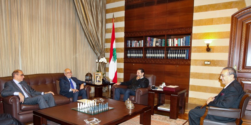 الرئيس سعد الحريري استقبل النواب: أكرم شهيب، هنري حلو وفؤاد السعد