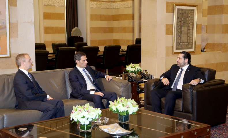 الحريري استقبل ماروتي ورئيس الاتحاد الدولي للمحركات المائية وشخصيات