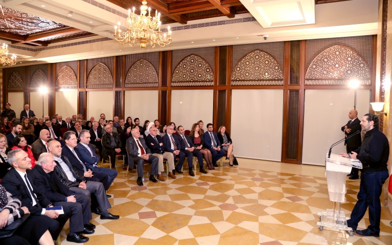 الرئيس سعد الحريري استقبل وفدا من جمعيات وروابط أهلية وفعاليات من مناطق بعبدا