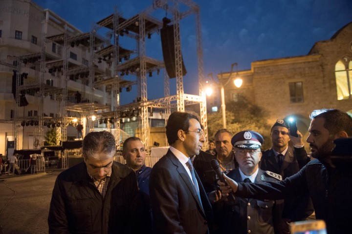شبيب تفقد التحضيرات والتدابير الامنية المرافقة لحفل ليلة رأس السنة في ساحة النجمة