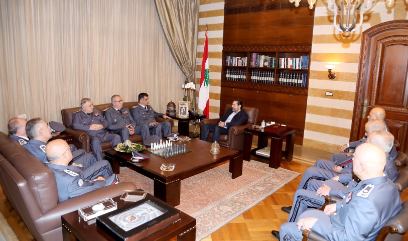 الرئيس سعد الحريري استقبل اللواء عماد عثمان على رأس وفد من مجلس قيادة قوى الأمن الداخلي