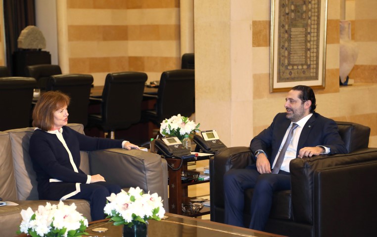 الرئيس سعد الحريري استقبل السفيرين الاميركي والصيني ووفدا من جهاز امن الدولة ووفدا من قيادة الامن العام