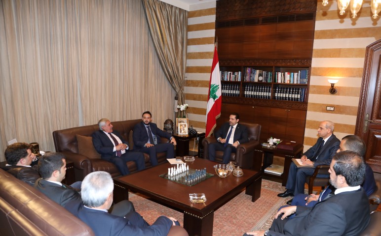 الرئيس سعد الحريري استقبل وفدا من اتحاد بلديات المنية وسفيرة لبنان في السودان