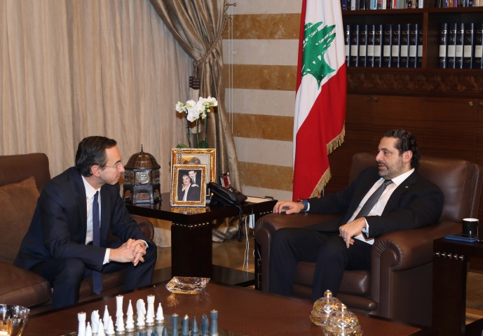 الرئيس سعد الحريري استقبل وفدا من مجلس الشيوخ الفرنسي والنائب محمد الصفدي والمطران مطر