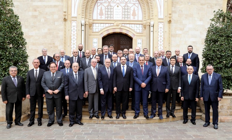 الرئيس سعد الحريري استقبل اعضاء السلك القنصلي