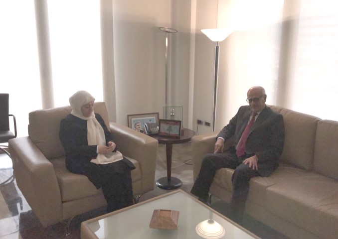 النائب بهية الحريري استقبلت سفير المغرب ووفدا من اللجنة التنظيمية لمؤتمر الروتاري