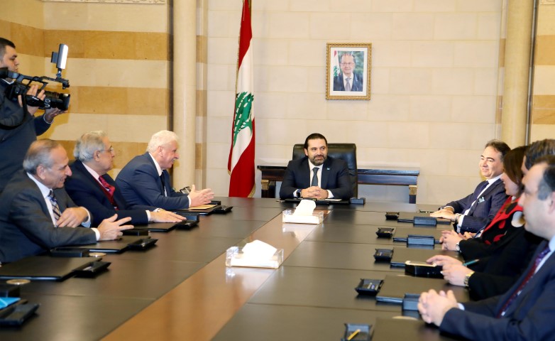 سلسلة لقاءات سياسية واجتماعية واقتصادية للرئيس سعد الحريري