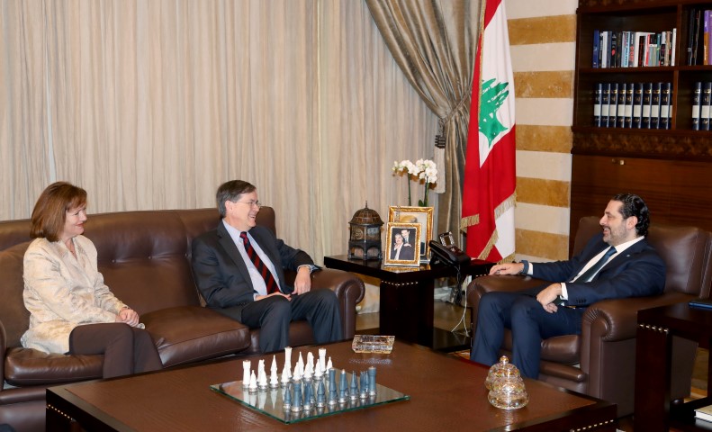 الرئيس سعد الحريري استقبل ساترفيلد ووفدا من اندية الروتاري العالمي ووزير الثقافة ورئيس المجلس الارثوذكسي