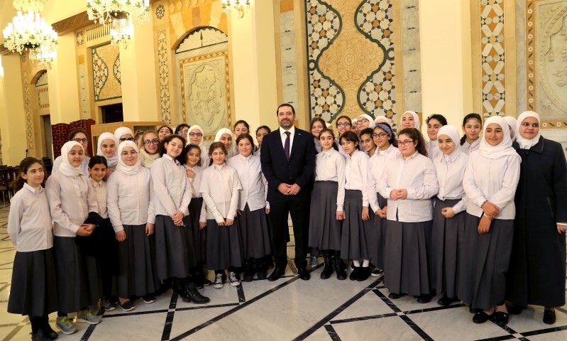 الرئيس سعد الحريري استقبل وفدا روسيا ووفدا من خبراء المحاسبة وطلابا من مدرسة البيادر