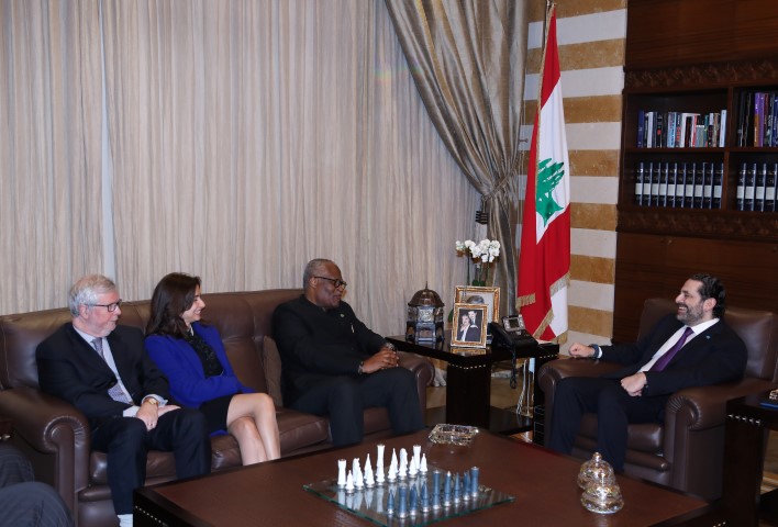 الرئيس سعد الحريري التقى المرشح لرئاسة الكامرون والمفتي الميس