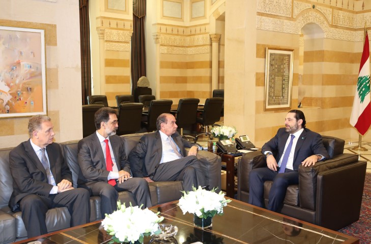 الرئيس سعد الحريري استقبل وزير خارجية البرازيل