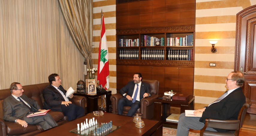 الرئيس سعد الحريري استقبل مبعوث الرئاسة الفرنسية للإعداد لمؤتمر "سيدر" ووفدا من جمعية تجار بربور