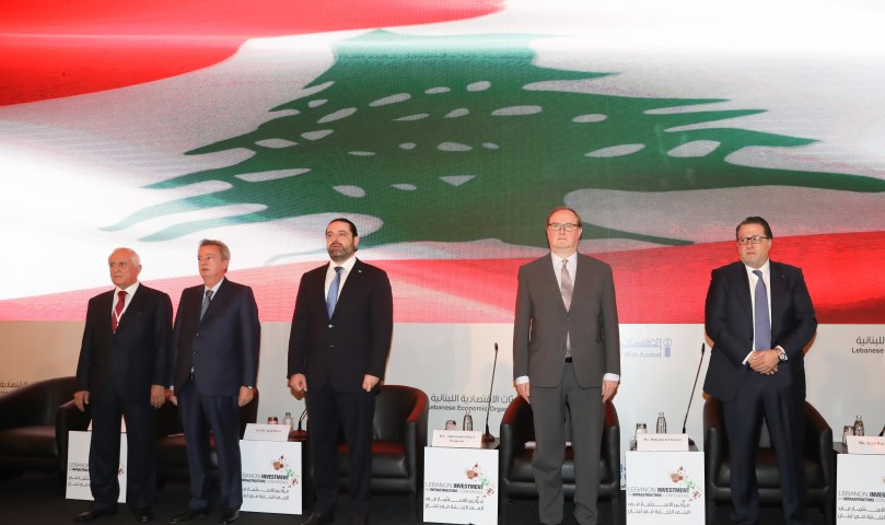 افتتاح مؤتمر "الاستثمار في البنى التحتية في لبنان" برعاية الرئيس سعد الحريري