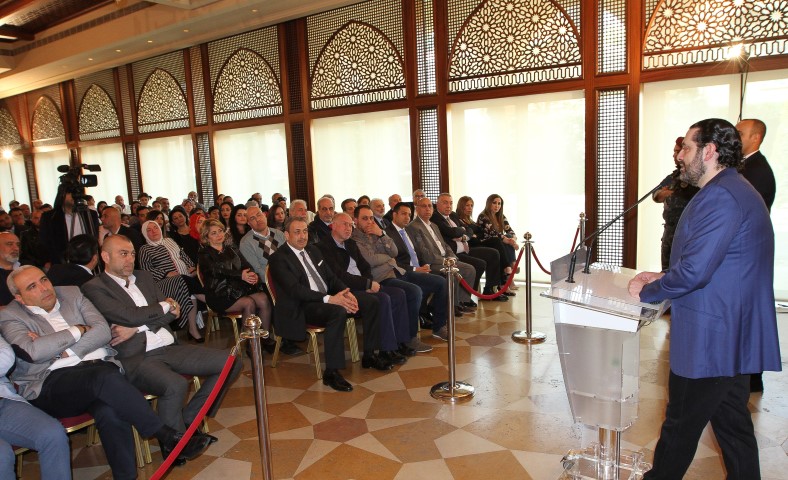 الرئيس سعد الحريري استقبل وفدا شعبيا من مناطق بيروتية