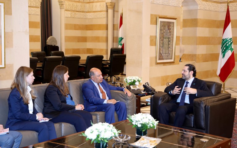 الرئيس سعد الحريري استقبل شخصيات اقتصادية واجتماعية