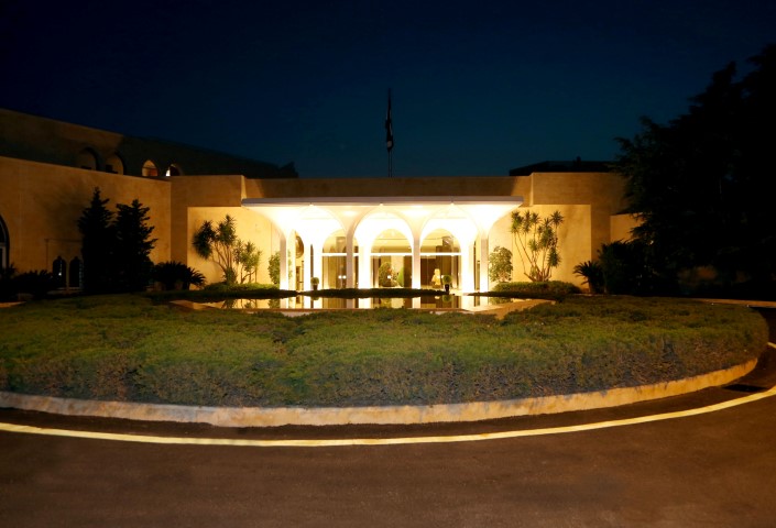 اطفاء الأنوار الخارجية للقصر الجمهوري والسراي الحكومي لمناسبة ساعة الأرض