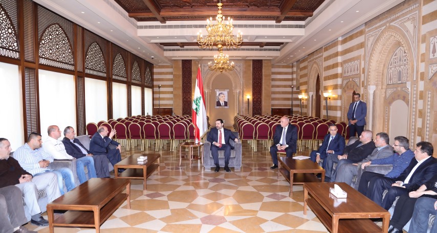 الرئيس سعد الحريري التقى الأسمر والقائم باعمال سفارة كازخستان وشخصيات