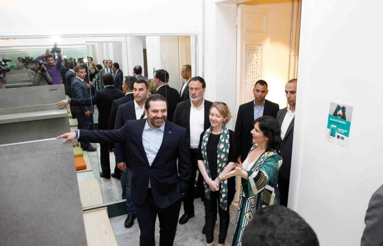 الرئيس سعد الحريري زار مشروع "انتورك"