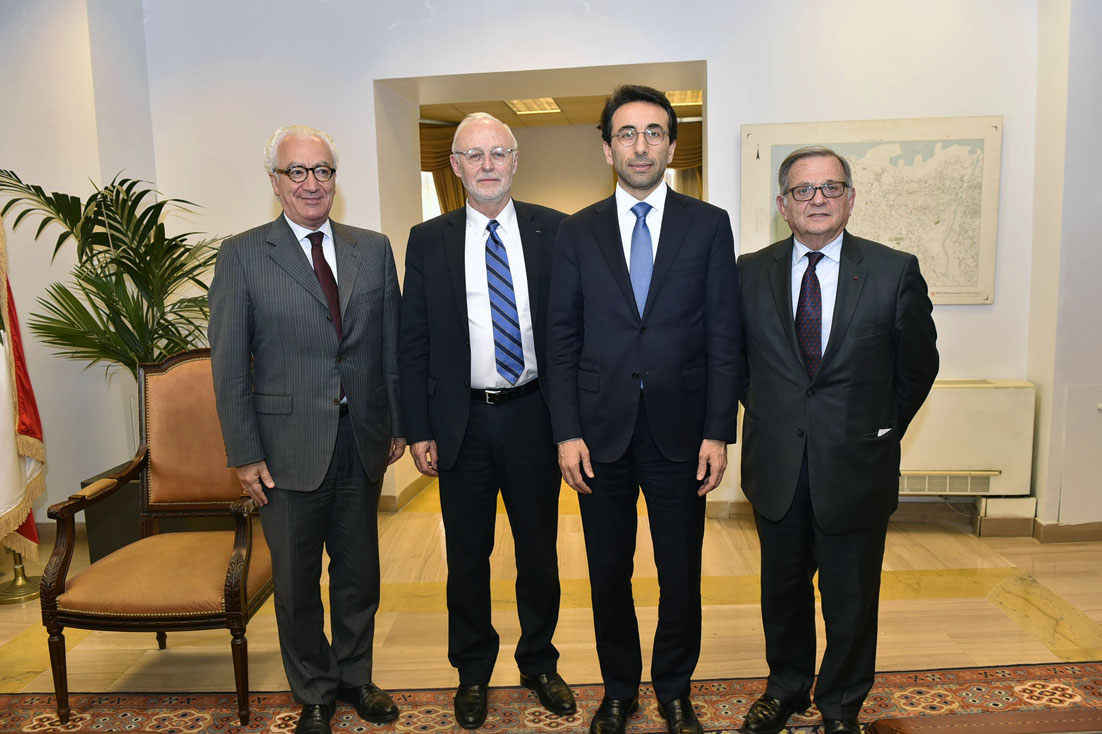 شبيب استقبل وفداً فرنسياً لبنانياً من مؤسسة شارل ديغول
