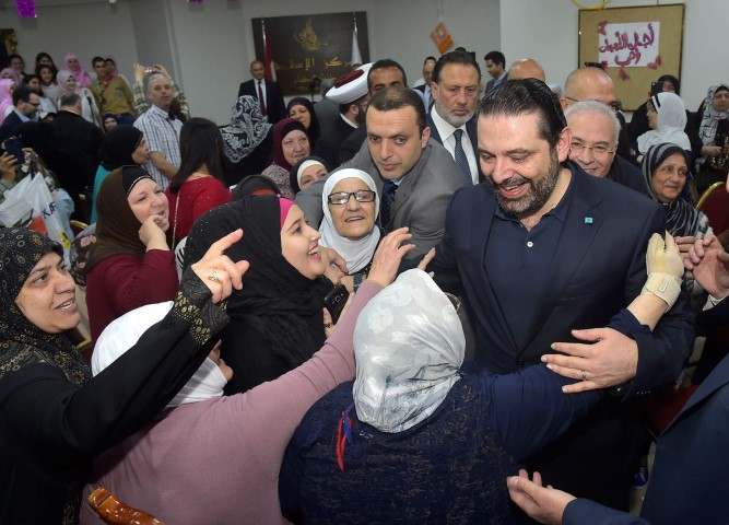 الرئيس سعد الحريري جال في بيروت والتقى عائلات بيروتية