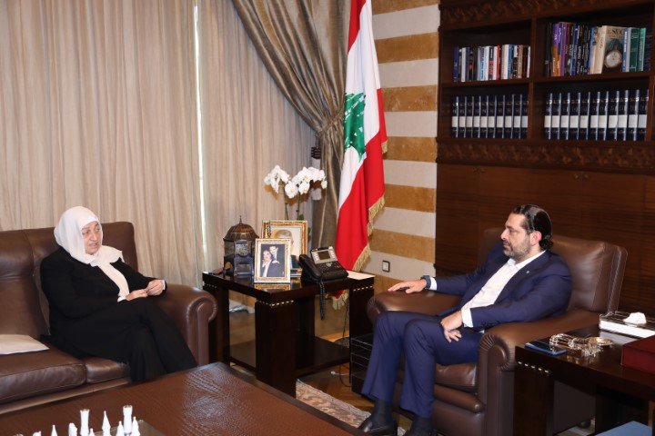 الرئيس سعد الحريري استقبل النائب بهية الحريري والنائب السابق محمد أمين عيتاني