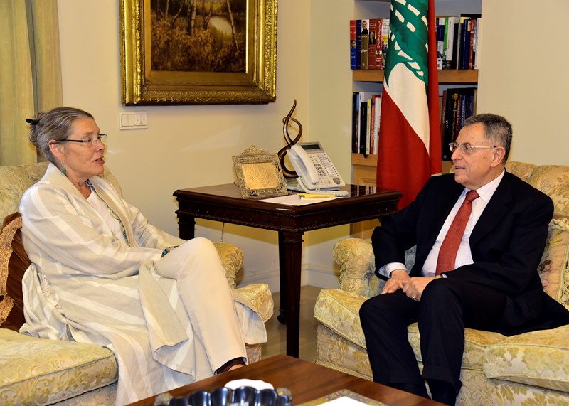 السنيورة استقبل كارديل وسفير جنوب افريقيا