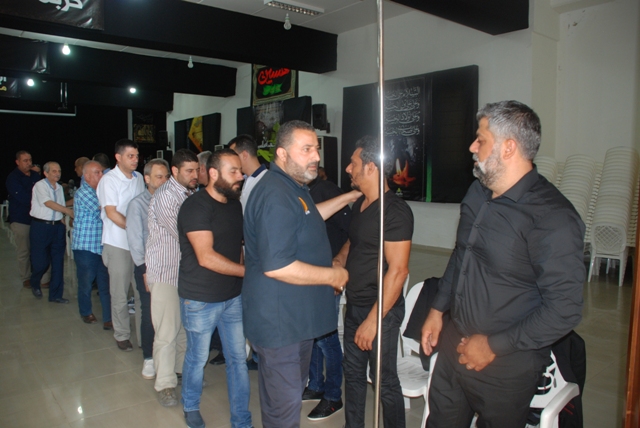 مجلس عزاء في ذكرى أربعين المرحوم محمد محمود عسيلي (أبو محمود) في مجمع السيدة فاطمة الزهراء (ع) - صيدا