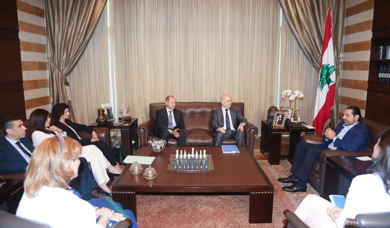 الرئيس سعد الحريري إستقبل الوفد الرسمي المشارك في المنتدى السياسي الرفيع في نيويورك