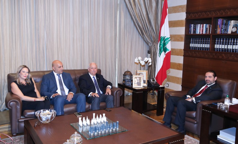 الرئيس سعد الحريري استقبل جمعية صيدا ماراتون وشخصيات