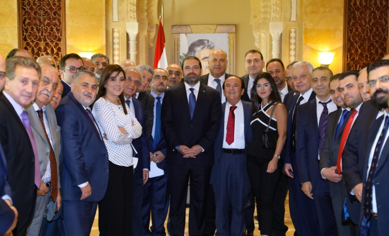 الرئيس سعد الحريري استقبل وفدا من جمعية منشئي وتجار الأبنية في لبنان وسفراء وشخصيات