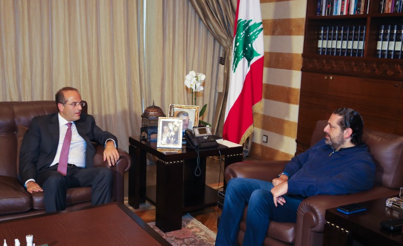 الرئيس سعد الحريري استقبل وزير الاقتصاد رائد خوري وسفير الإكوادور
