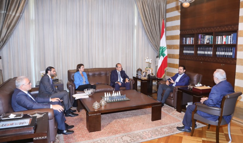 الرئيس سعد الحريري بحث سبل تنشيط معرض رشيد كرامي وعرض مع قمر الدين مشاريع طرابلس