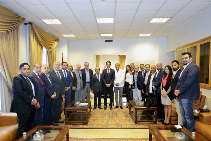 محافظ بيروت القاضي زياد شبيب استقبل وفدا من جمعية "منشئي وتجار الأبنية"