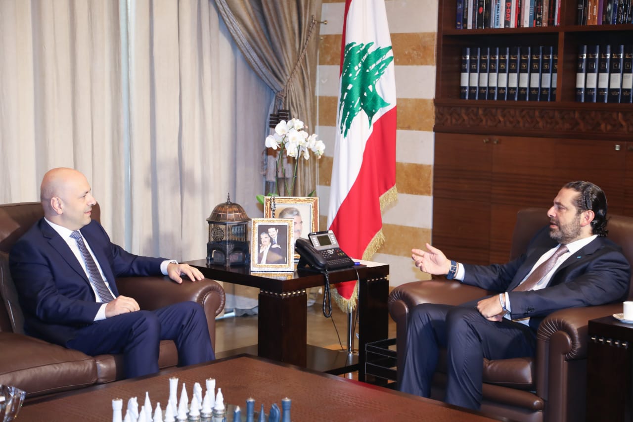 الرئيس سعد الحريري استقبل حاصباني وخليل والقصار