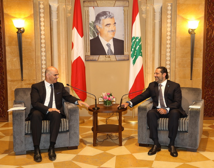 الرئيس سعد الحريري أجرى سلسلة لقاءات دبلوماسية