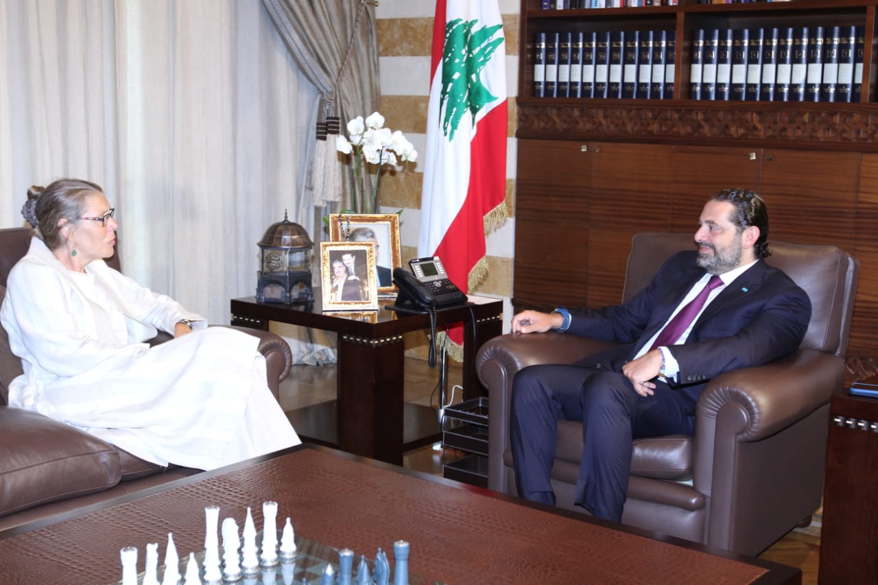 سلسلة لقاءات للرئيس سعد الحريري في بيت الوسط