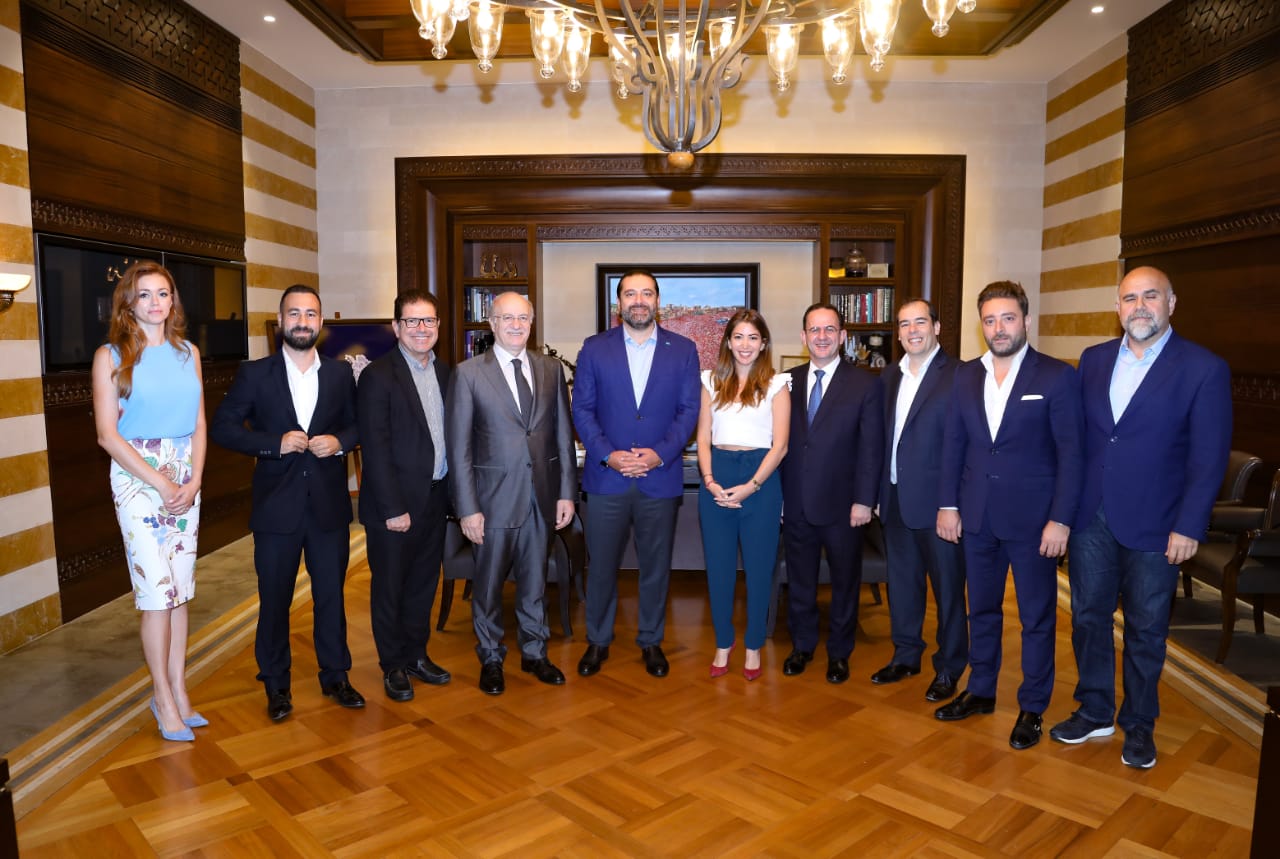 الرئيس سعد الحريري استقبل ممثلي شركة GOOGLE في الشرق وشمال أفريقيا ومدير المنظمة العالمية للكرمة