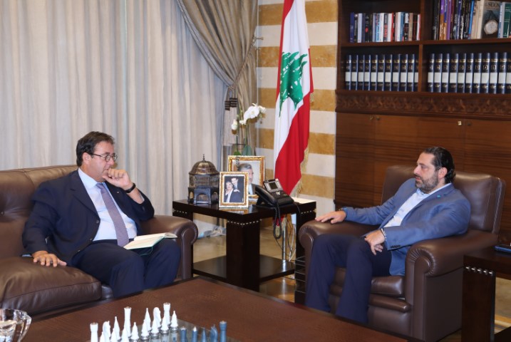 الرئيس سعد الحريري استقبل سفيرة فرنسا ومدير منظمة الغذاء العالمي والدكتور اياد علاوي