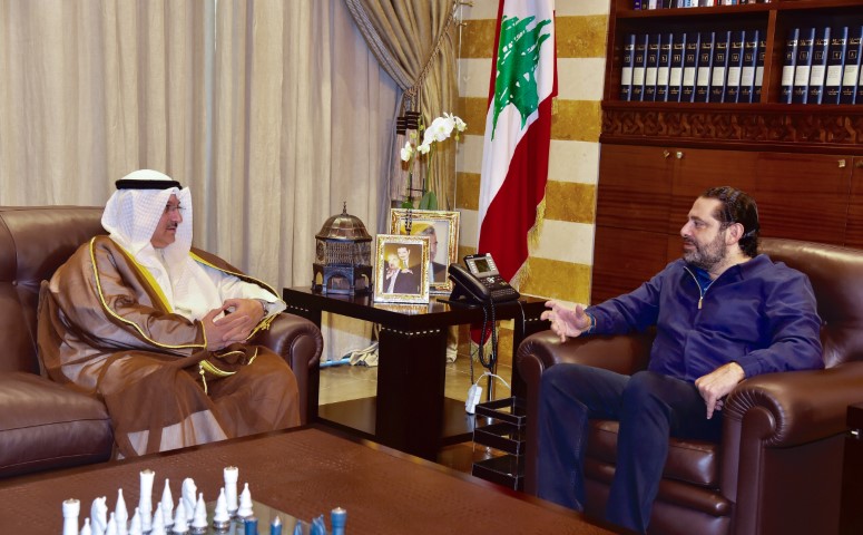 الرئيس سعد الحريري استقبل سفير الكويت في لبنان عبد العال القناعي