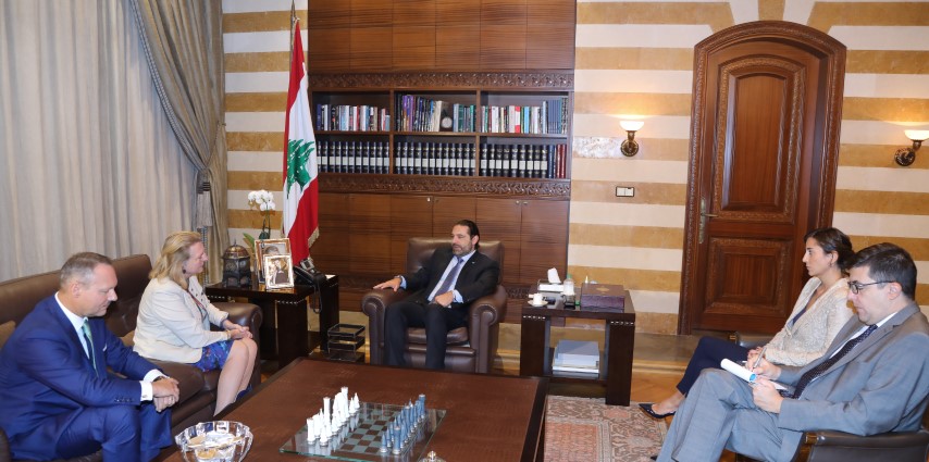 الرئيس سعد الحريري استقبل وزيرة خارجية النمسا ووزير المال وتلقى دعوة لرعاية مؤتمر اتحاد المصارف العربية