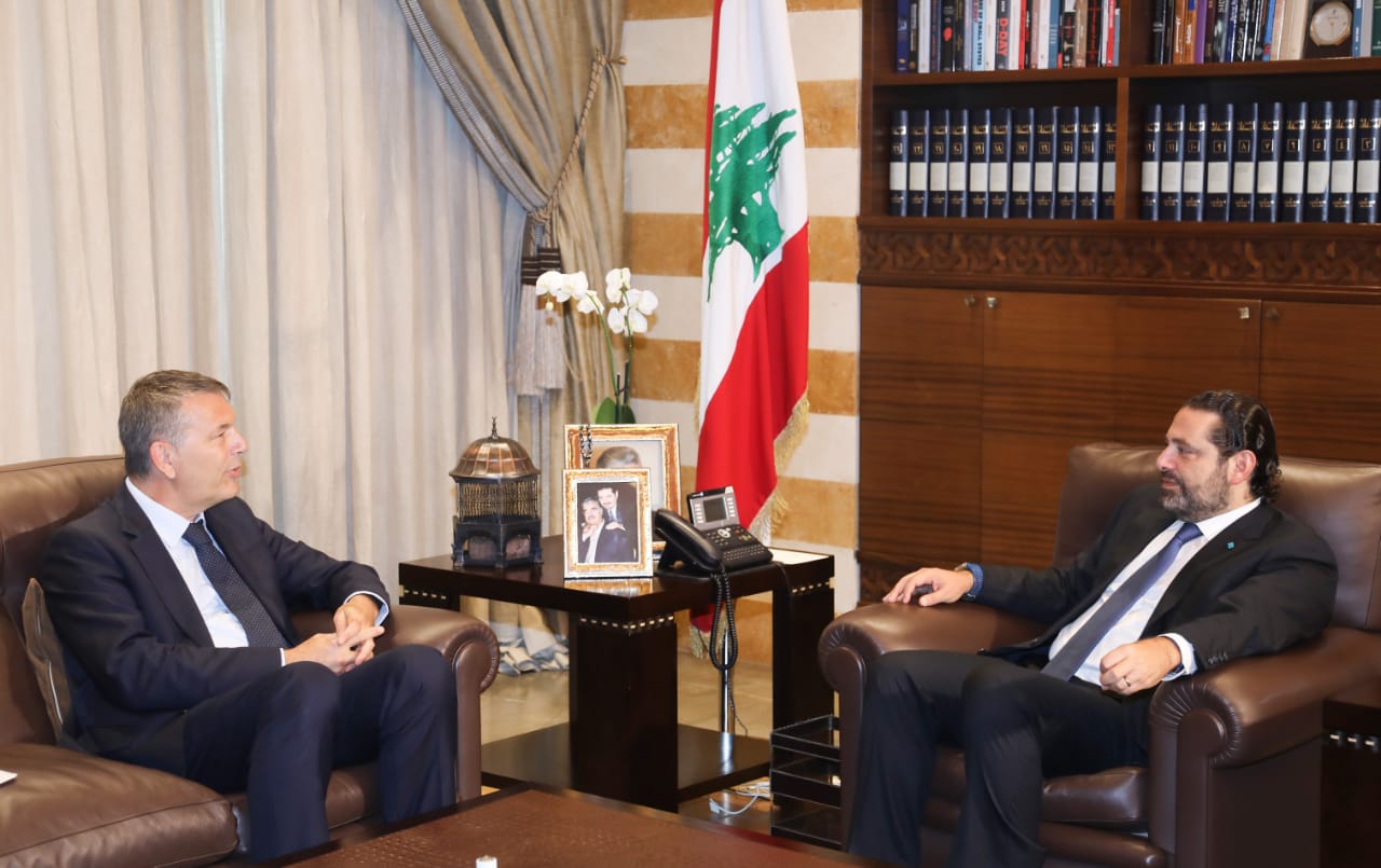 سلسلة لقاءات سياسية ودبلوماسية ورياضية للرئيس سعد الحريري
