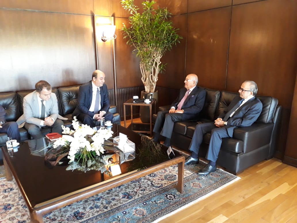 رئيس غرفة صيدا استقبل اتشاكل وعرضا سبل التبادل التجاري بين لبنان وتركيا
