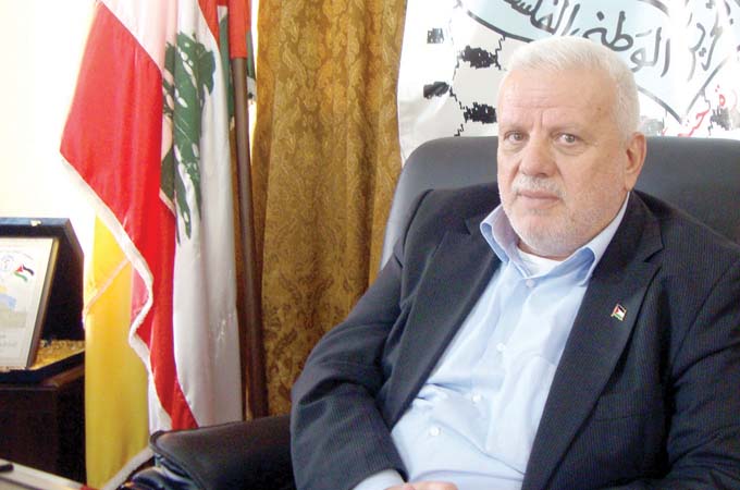 أبو العردات جال ووفد قيادي فلسطيني في مستشفى الراعي في صيدا