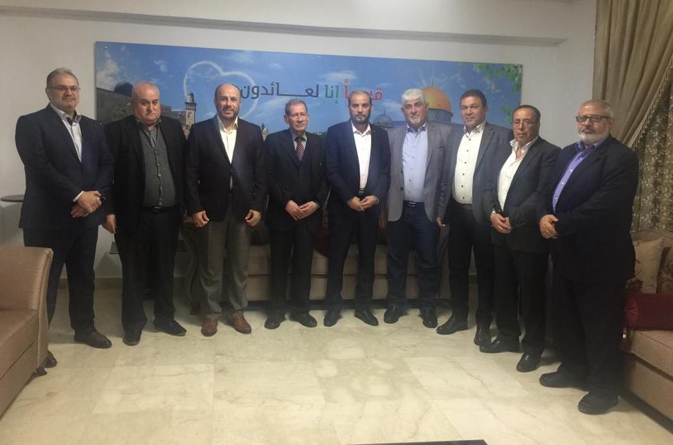 "حركة حماس" تستقبل "فتح الانتفاضة" و"جبهة التحرير" و"جبهة النضال" في بيروت