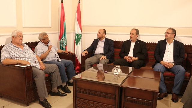 اسامة سعد استقبل وفدا من حركة حماس: الكلام حول التوطين مرفوض فلسطينيا ولبنانيا ولن يستطيع أحد أن يفرض على الشعب الفلسطيني ذلك
