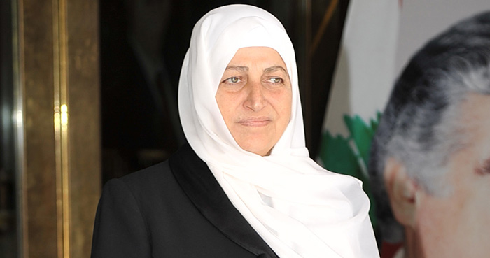 بهية الحريري : الأجواء بموضوع عمل الفلسطينيين ايجابية
