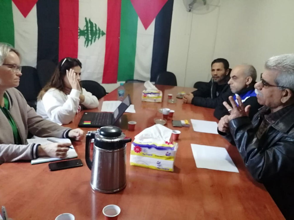 اللجان الشعبية تعقـد سلسلة لقاءات وتدعـو القيمين لتحمل مسؤولياتهم الانسانية والمطلبية تجاه اهلنا في مخيمات لبنان