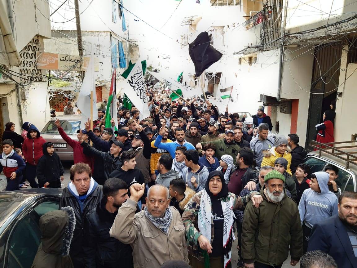" جمعة فلسطين " في عين الحلوة رفضاً لـ"صفعة" القرن !