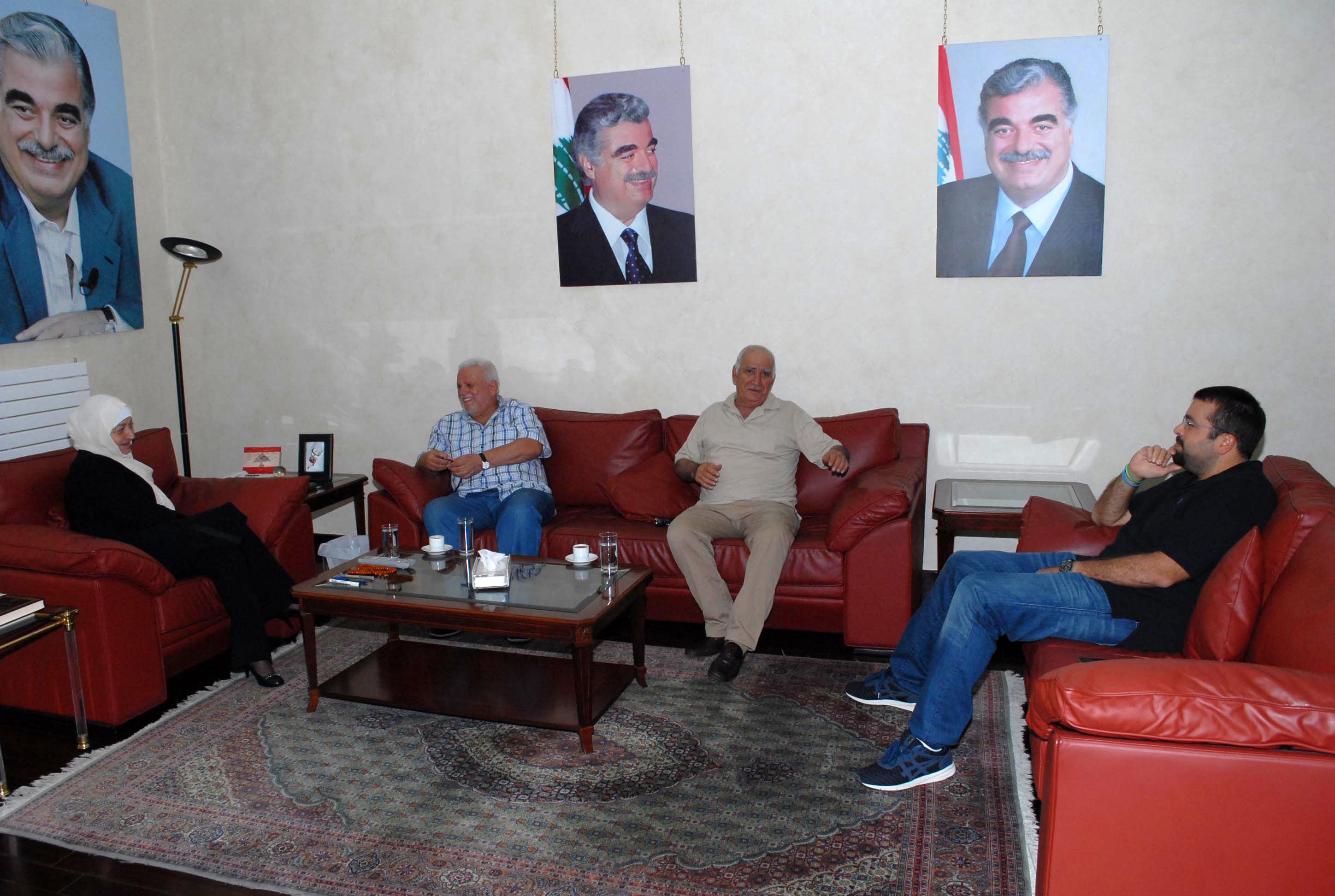 بهية الحريري تابعت سبل تأمين انتظام عودة الحياة لعين الحلوة والعام الدراسي في مدارسه