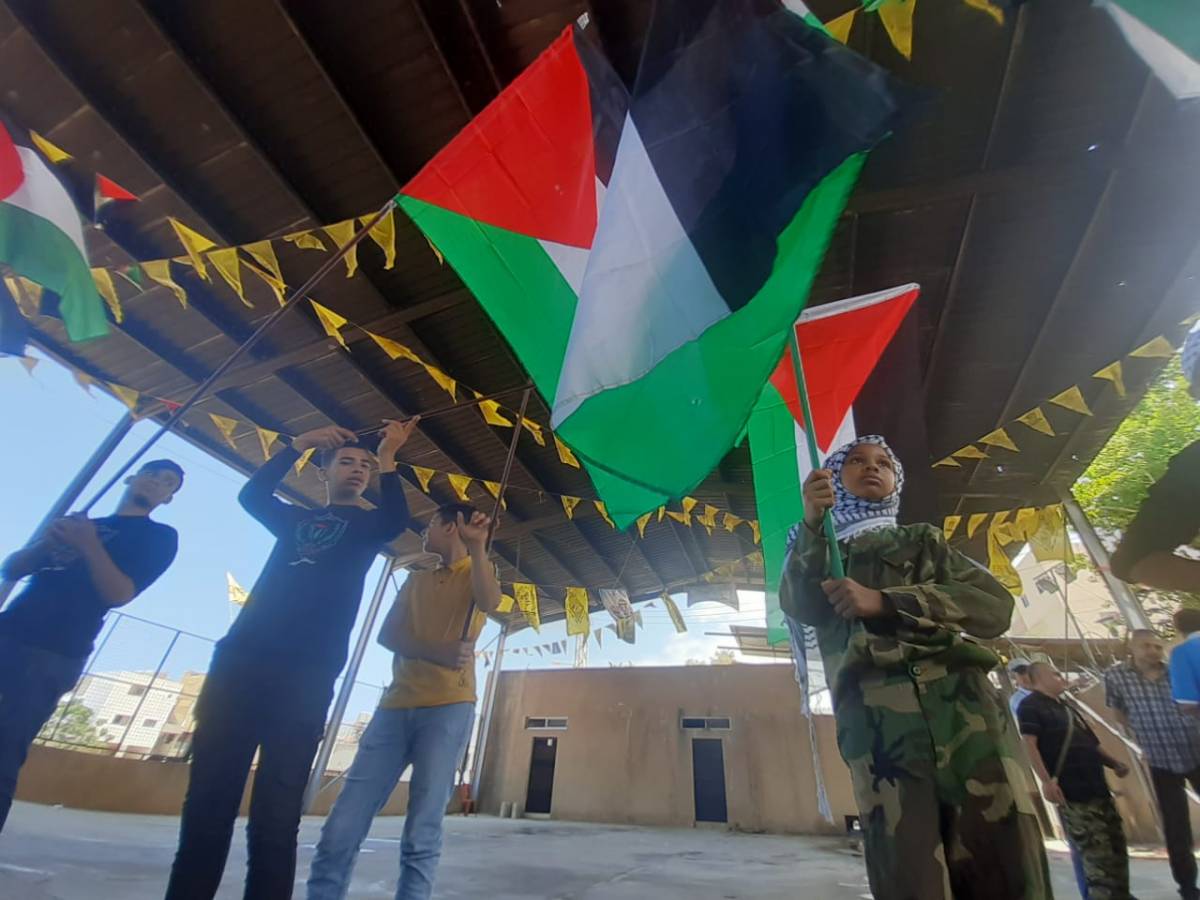 "عين الحلوة" ينتفض رفضاً لضم أجزاء من الضفة